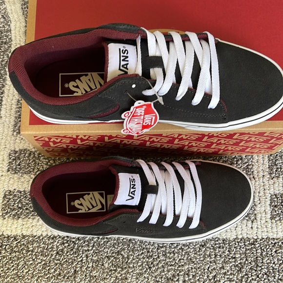 Vans Seldan Suede Raven/White WMNS - Picture 3 of 16